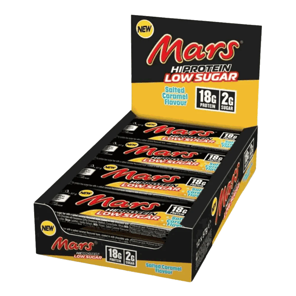 Mars Hi Protein Low Sugar Riegel mit 18g Protein 2g Sugar!