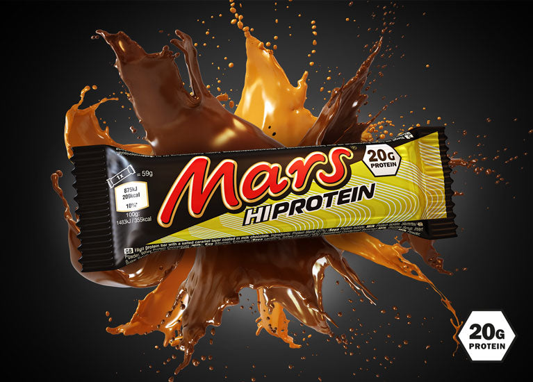 Mars Hi Protein Riegel mit 20g Protein!