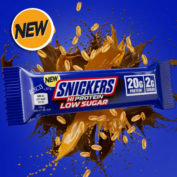 Snickers Hi Protein LOW SUGAR mit 20g Protein!